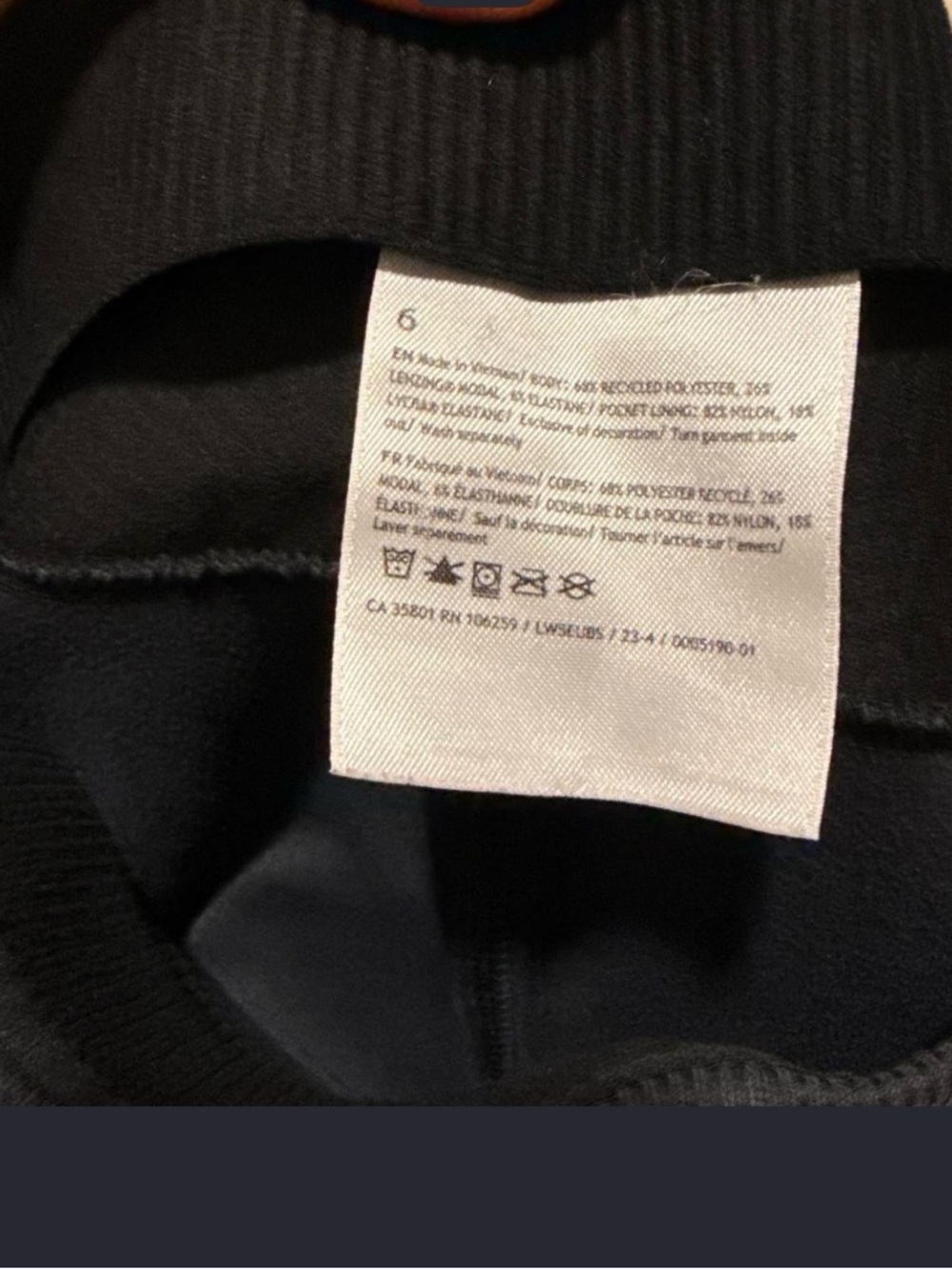 lululemon athletica Black Ribbed Workout Leggings - Picture 3 of 4